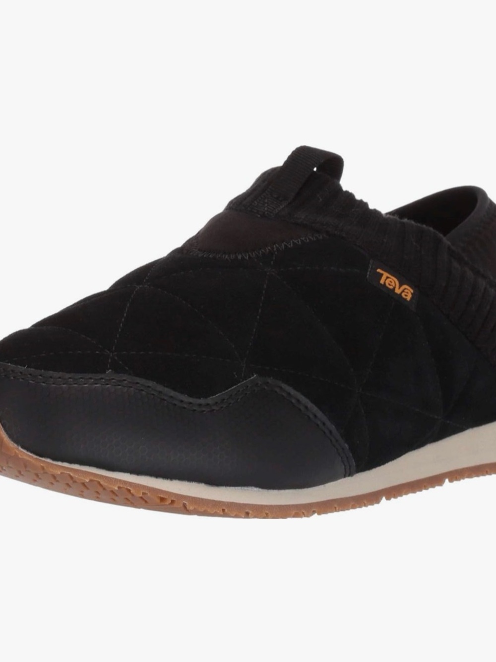 Teva Ember Moc Shearling (original style) Black Quilted Slip-On Sneaker